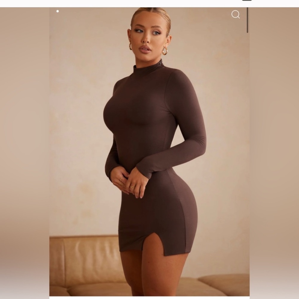 Polly dress - brown